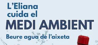 L’Eliana impulsa el consumo de agua del grifo con una campaña y cata pública