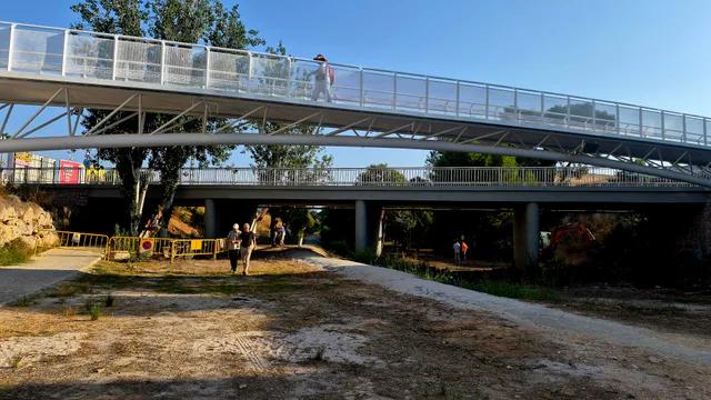 L'Eliana avanza en la rehabilitación del puente y las pasarelas sobre el barranco de Mandor