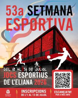La Setmana Esportiva 2026 abre inscripciones para su próxima edición