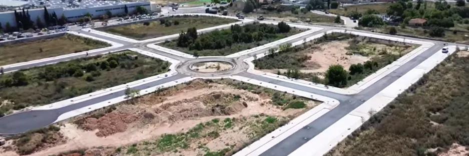 Las obras de la nueva zona residencial junto a El Osito avanzan hacia su fase final